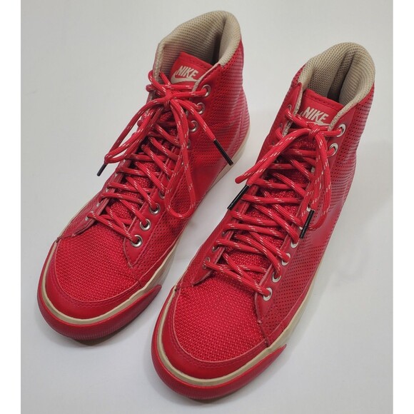 Nike Blazer High Culture Red Athletic Womens Size 7 Mid/High Top 375573-607 - Picture 1 of 13